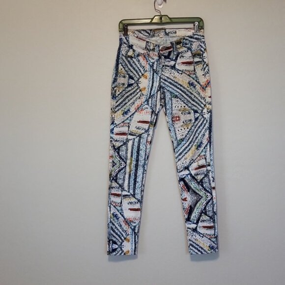 Rag & Bone Women's Surf Knit Legging Jeans Multicolor Print Size 27 - Picture 4 of 16
